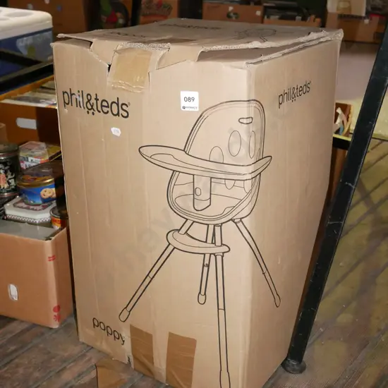 Phil and Teds Poppy collapsable high chair