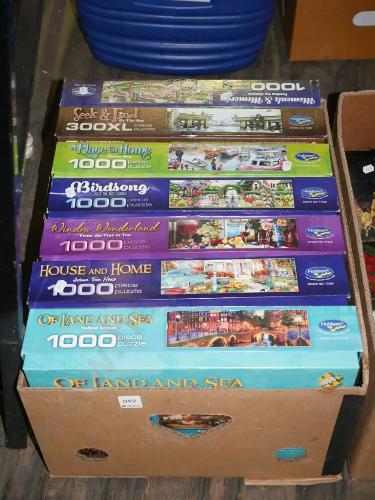 box of puzzles Image 1++