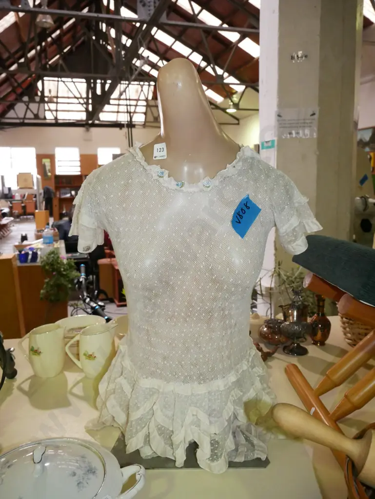 half female torso with childs ballerina dress circa 1920s Image 1++