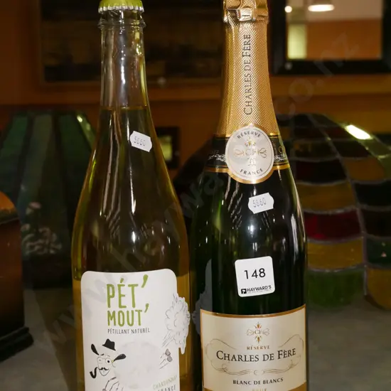 2x bottles of French wine