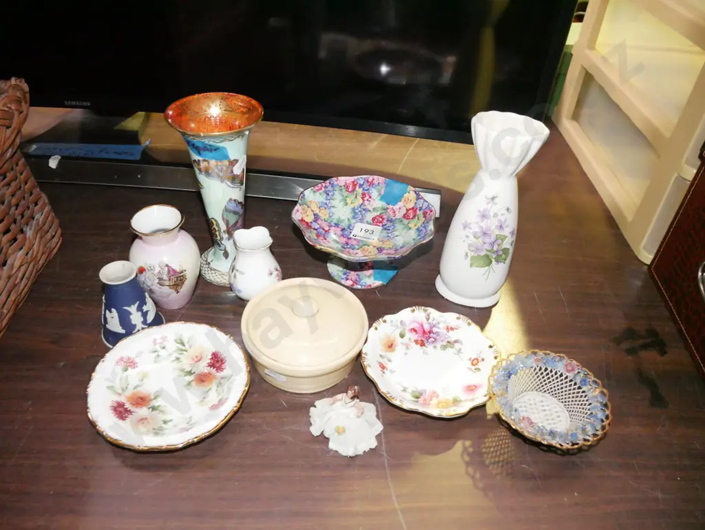 vases, comport, dish - comport has repair Image 1++