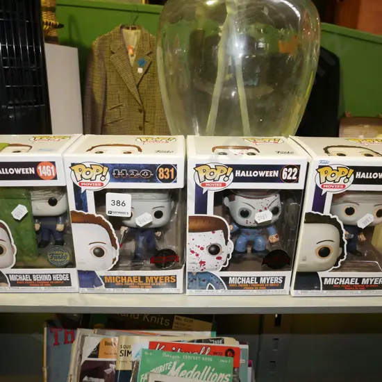 4x Pop movie figurines - Michael Myers