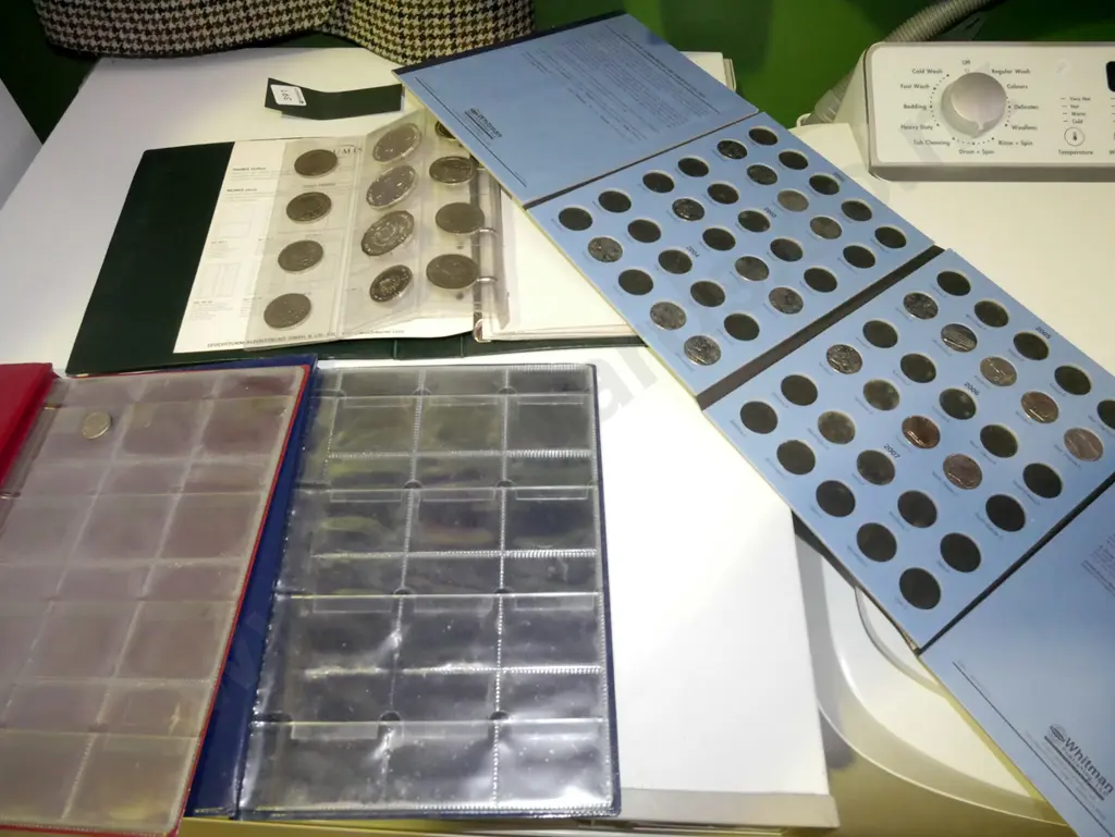 various collector coin albums Image 1++