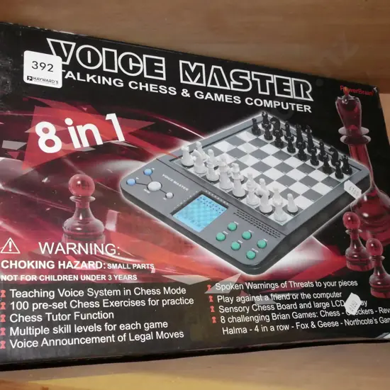 electronic talking chess and games computer