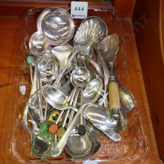 tray of cutlery