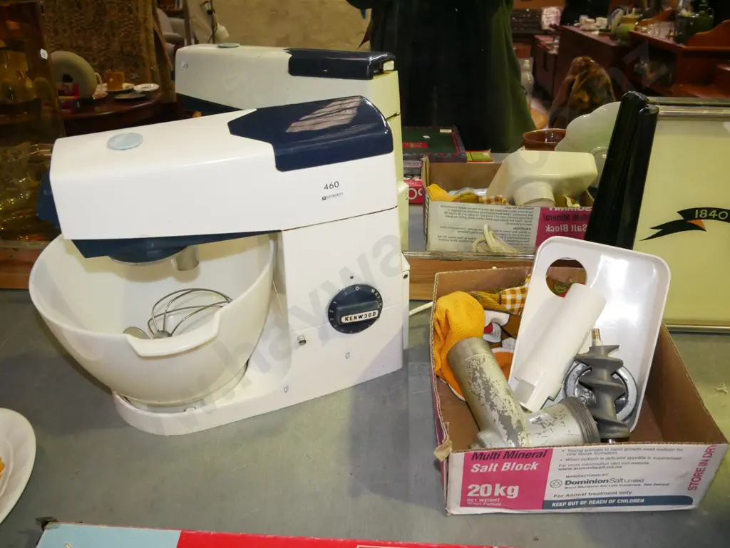 Kenwood mixer and accessories Image 1++