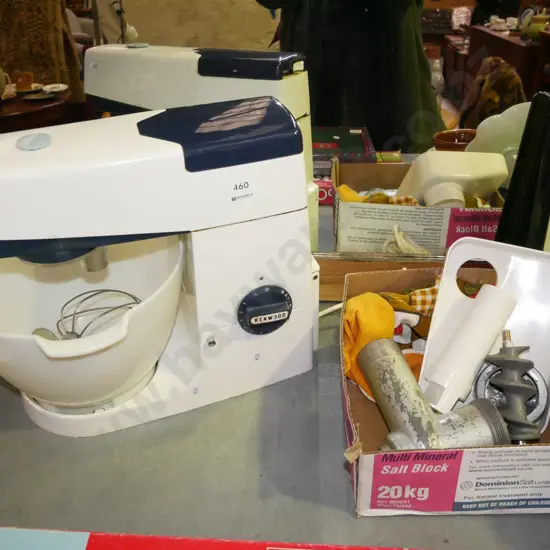 Kenwood mixer and accessories