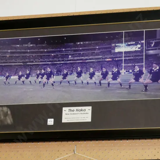 framed photo print - The Haka  1997
