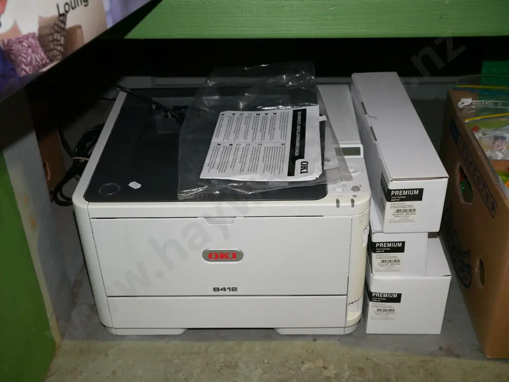 Oki printer and cartridges Image 1++