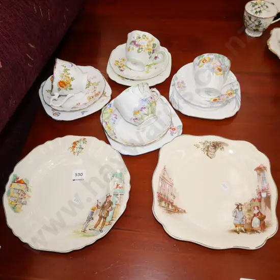 4x trios, 2x plates