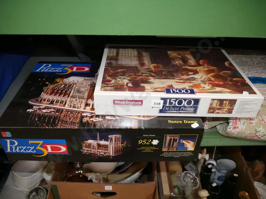 1500 piece puzzle, 3D puzzle Image 1++