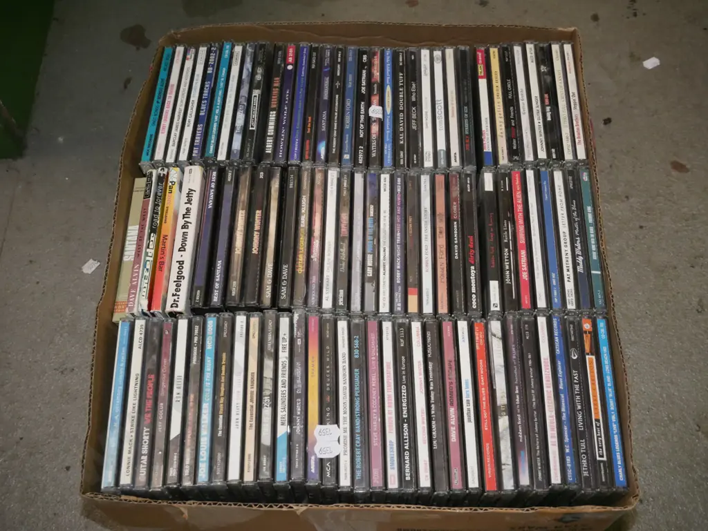 box of CDs Image 1++