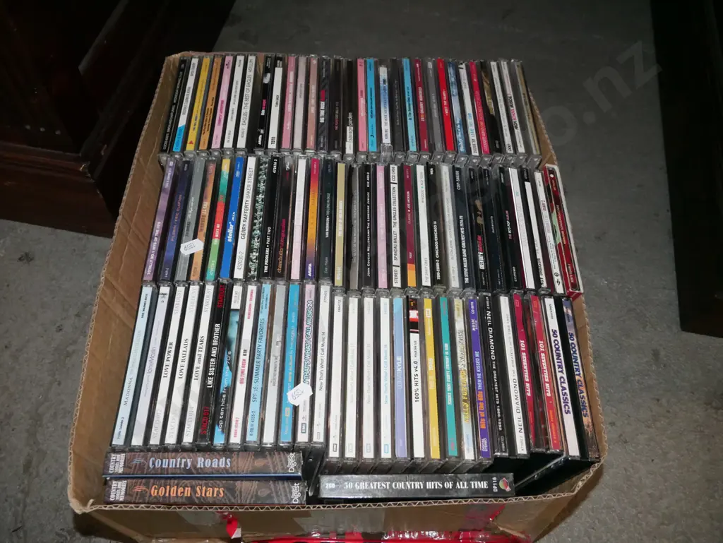 box of CDs Image 1++
