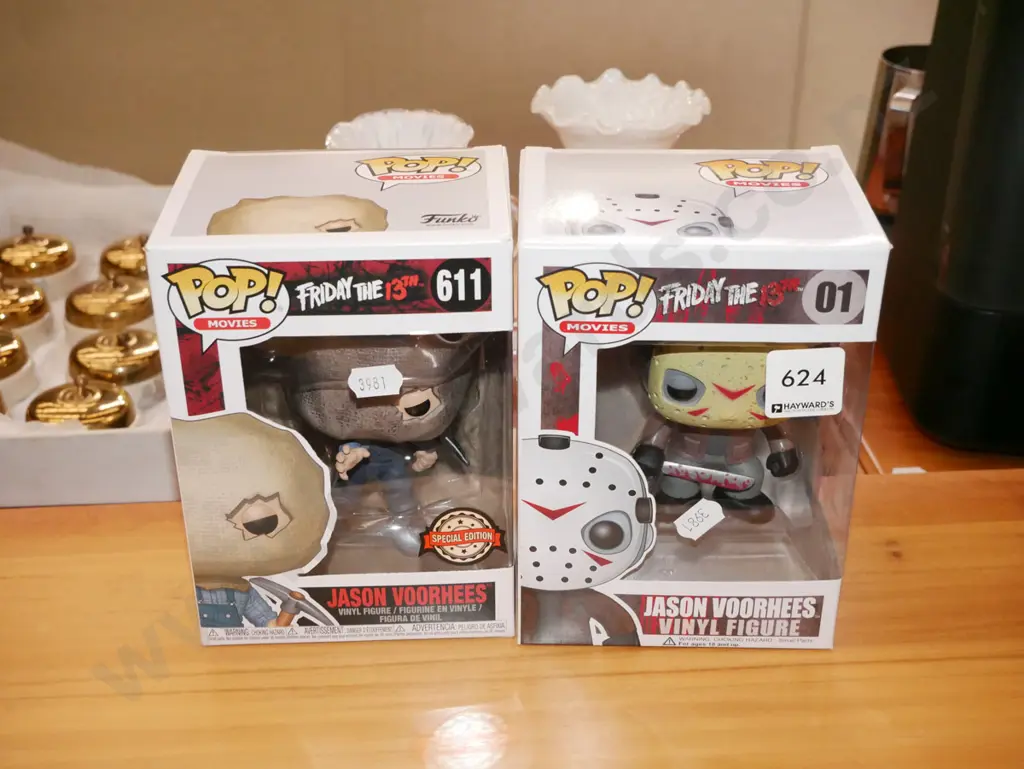 2x Pop Movie Figurines - Jason Voorhees Image 1++