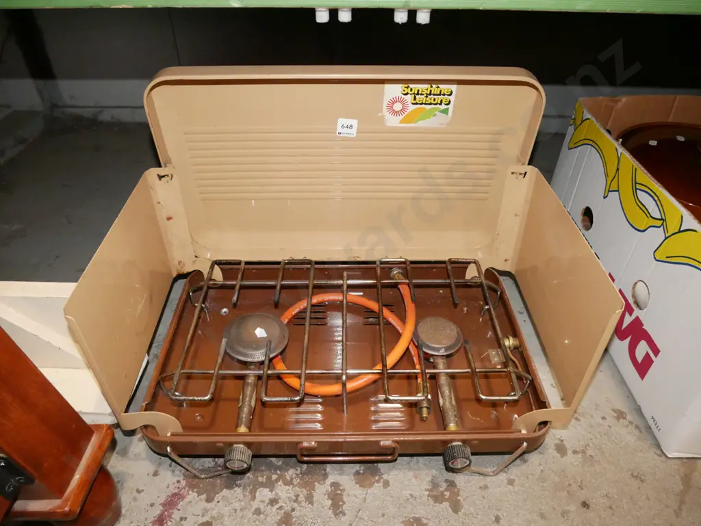 Sunshine 2 burner camping stove Image 1++