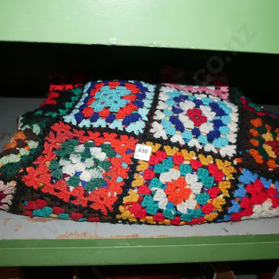 large crochet blanket