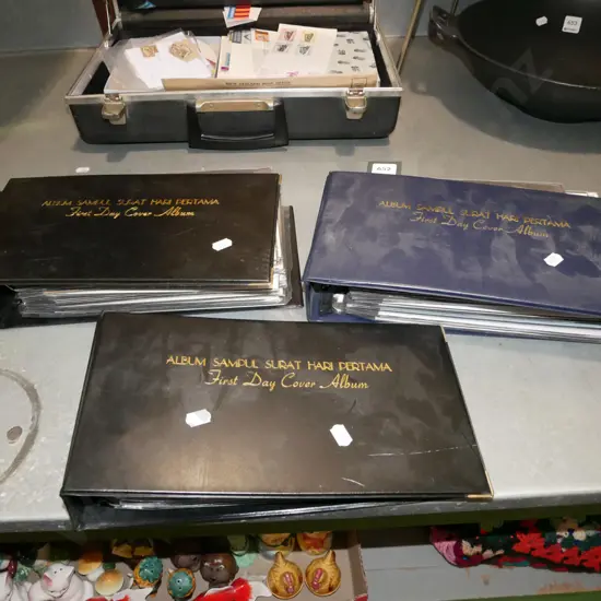 3x first day cover albums