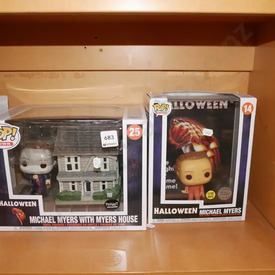 Pop movie figurines - Michael Myers with Myers House, Halloween Michael Myers