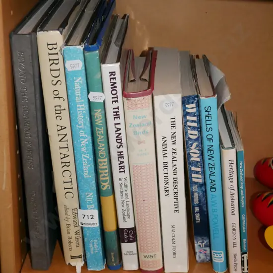 NZ natural history books