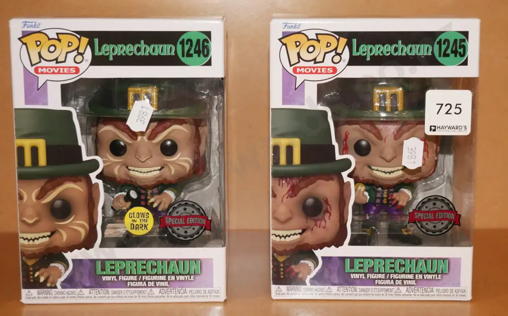 2x Pop Movie Figurines - Leprechaun Image 1++