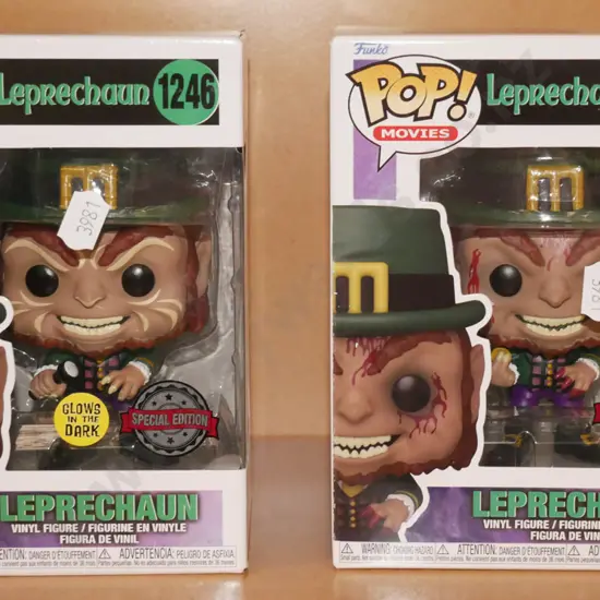 2x Pop Movie Figurines - Leprechaun