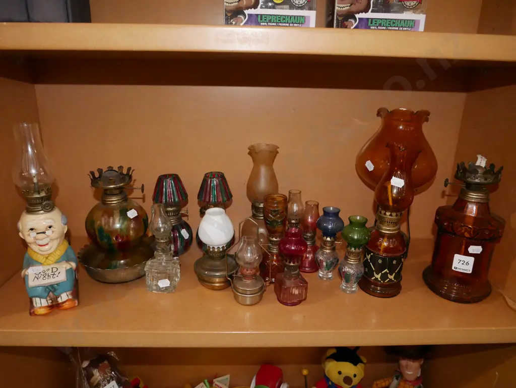 shelf of kerosene lanterns Image 1++