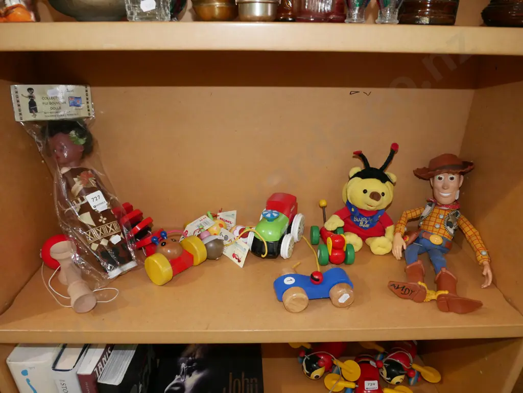 shelf of toys Image 1++