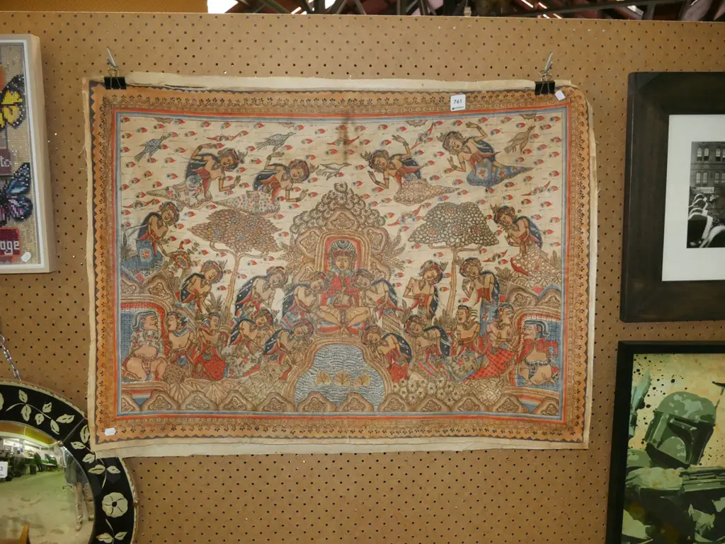 2x unframed batik prints Image 1++