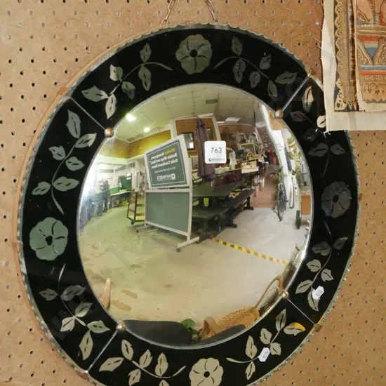 retro convex wall mirror