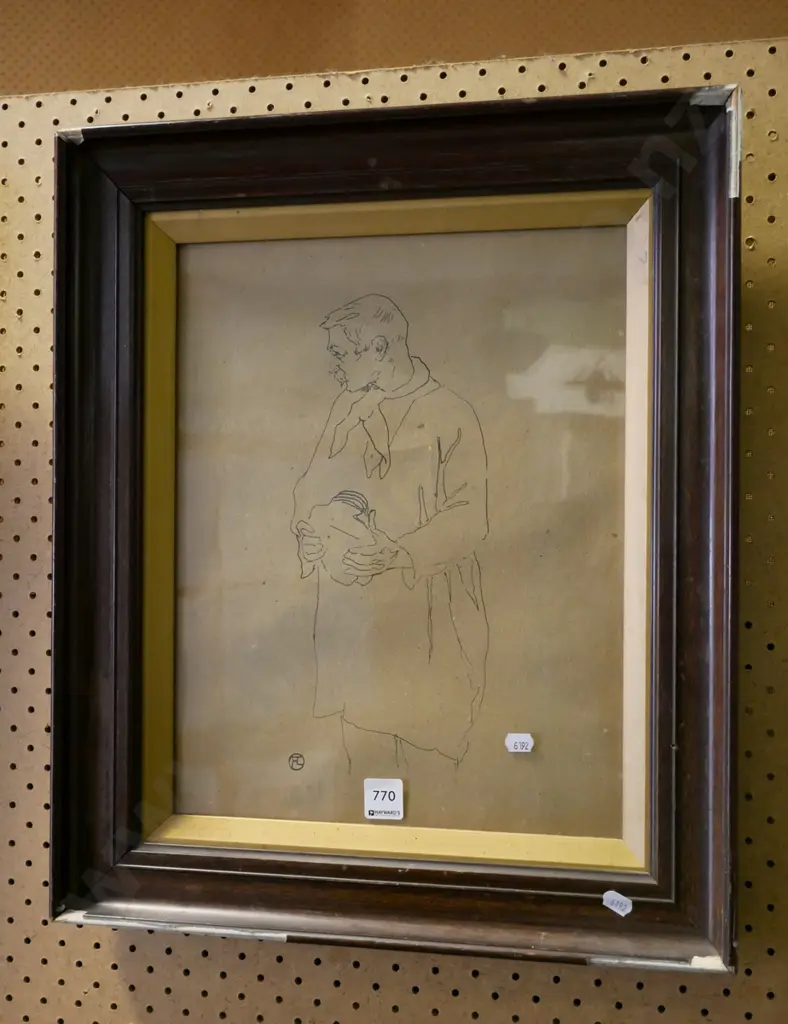 framed ink - portrait Image 1++