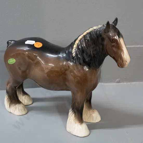 Beswick draft horse figure H-210 L-240