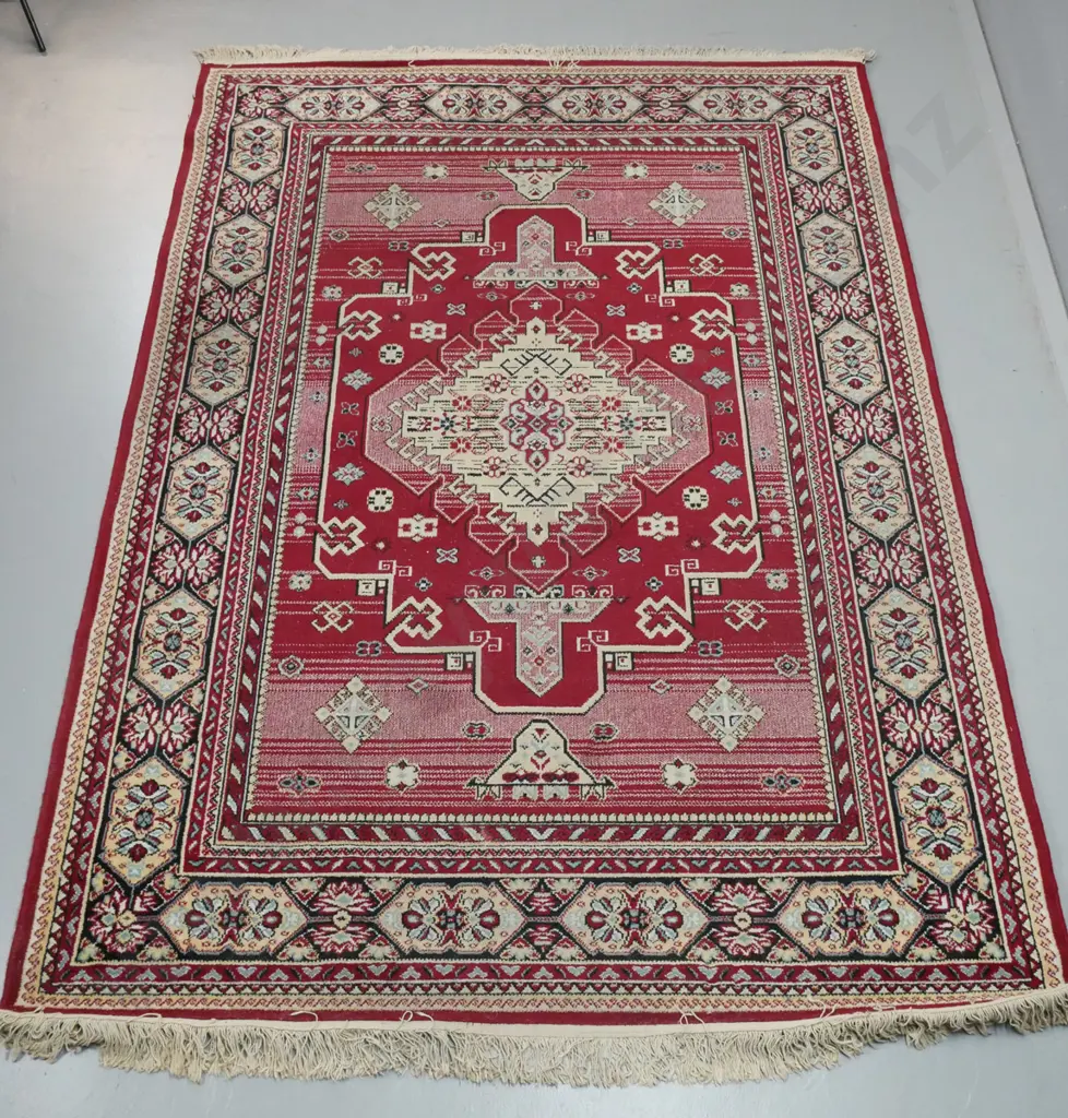 Belgian wool Persian style floor rug L-2390 W-1700 Image 1++