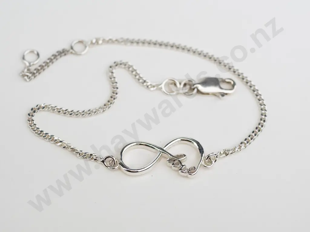 silver bracelet stamped 925 Image 1++