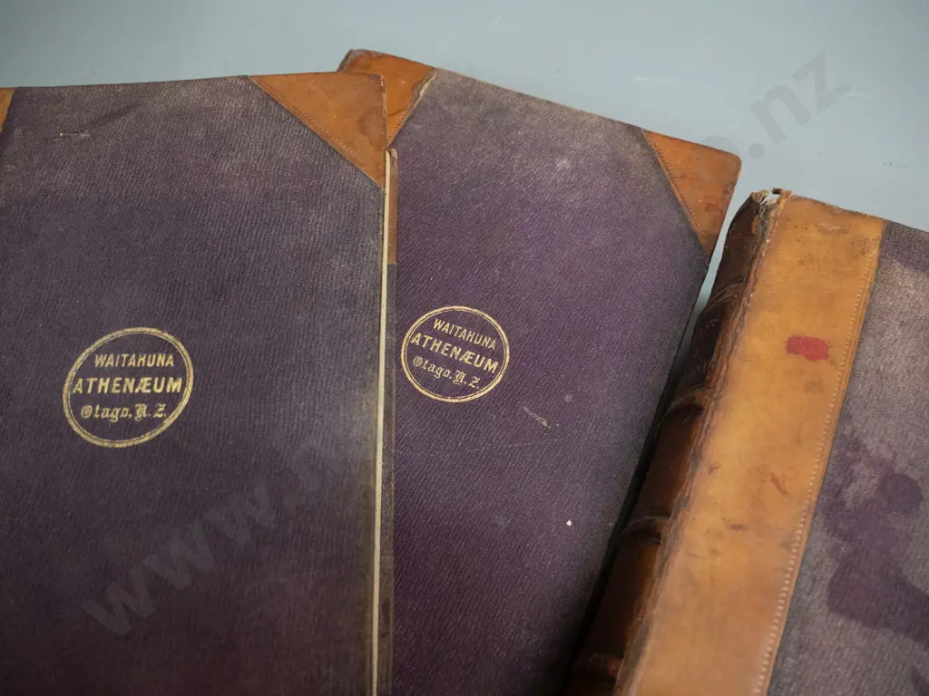 assorted vintage books with Otago lending library stamps - Otago Peninsula library, Merton, etc. - see photos Image 1++