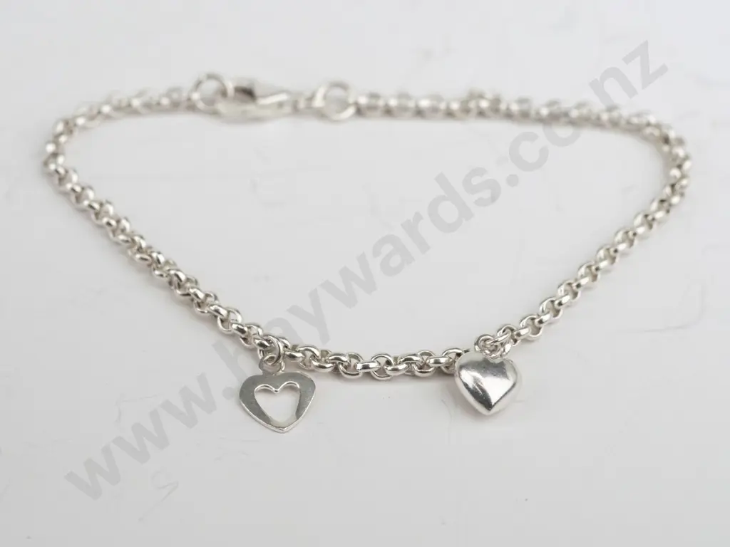 silver bracelet stamped 925 Image 1++