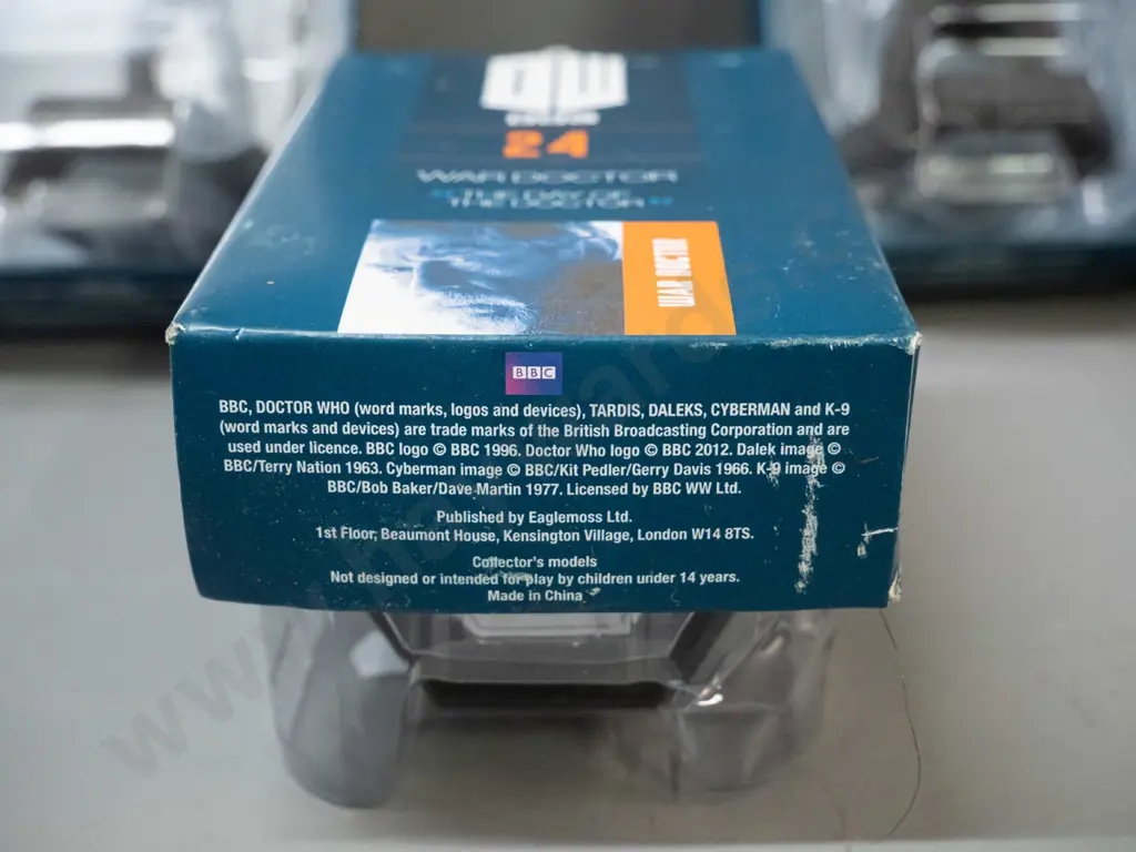 4 boxed BBC 50th Anniversary Dr. Who 1:21 scale character figures - numbers 10, 24, 31 and 68 - see photos for details Image 1++