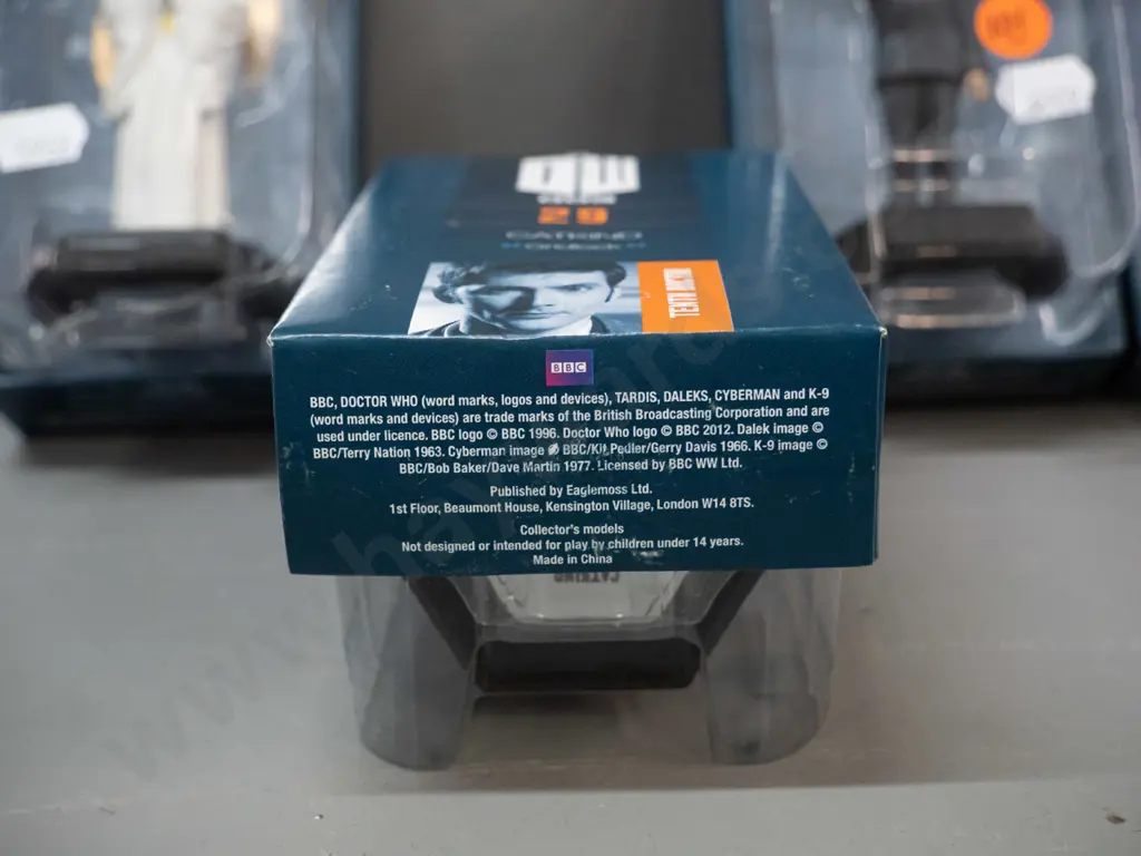 4 boxed BBC 50th Anniversary Dr. Who 1:21 scale character figures - numbers 22, 29, 57 and 61 - see photos for details Image 1++