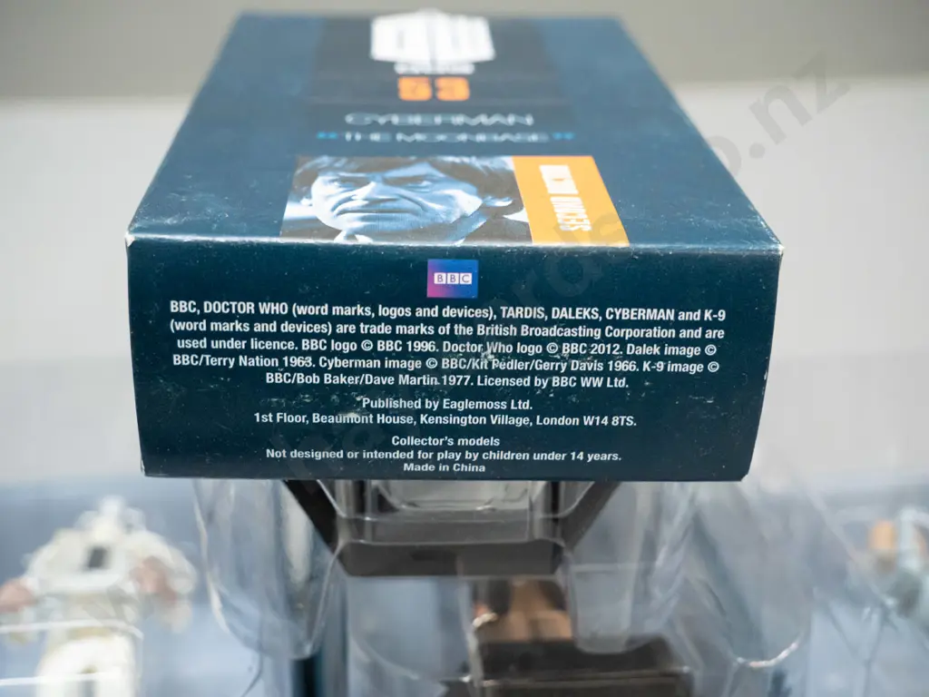 4 boxed BBC 50th Anniversary Dr. Who 1:21 scale character figures - numbers 44, 53, 56 and 62 - see photos for details Image 1++