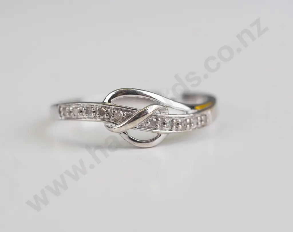 silver ring stamped 925 Image 1++