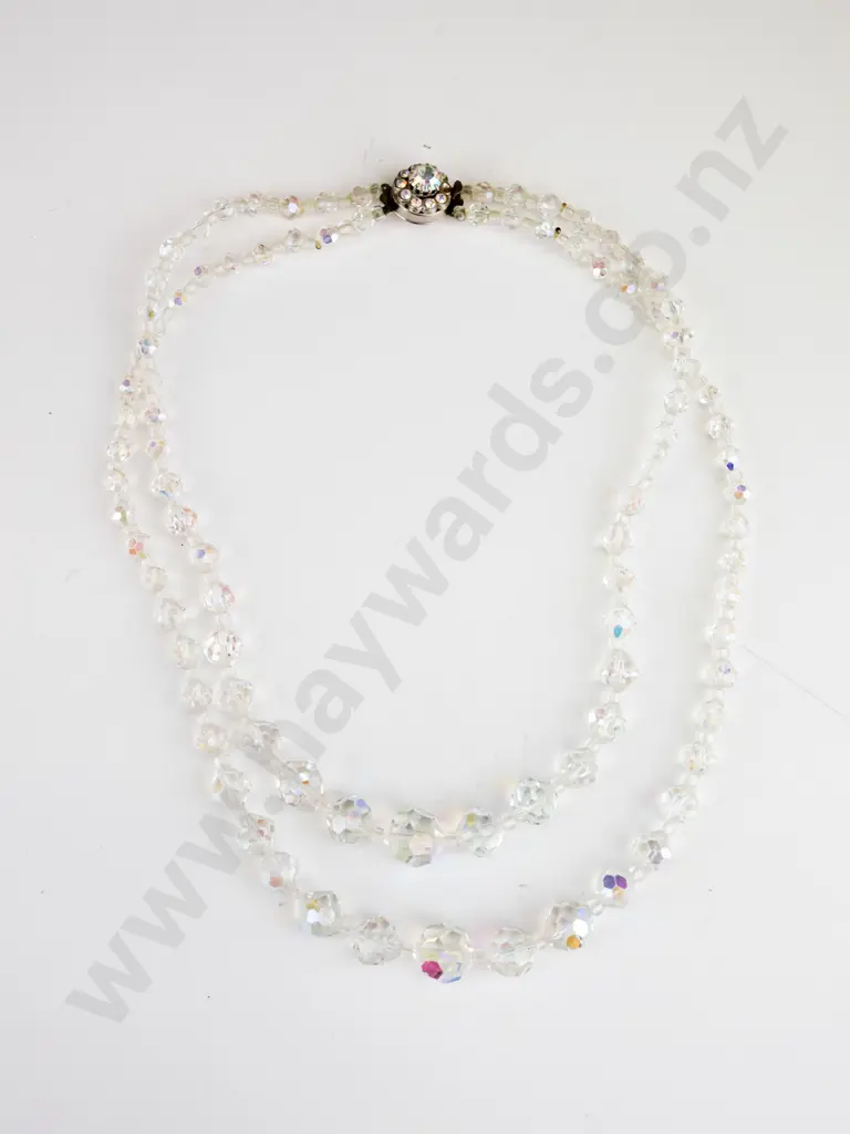 2 strand crystal necklace Image 1++