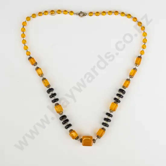 beaded necklace