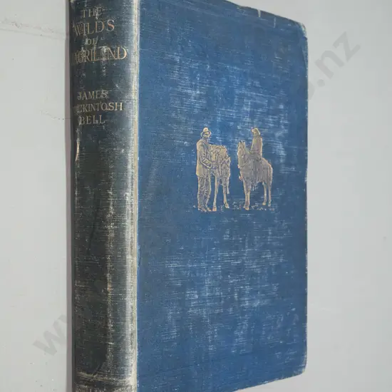 Book: The Wilds of Maoridom - James Mackintosh Bell, Macmillan & Co. 1914 - wear and staining, no just jacket
