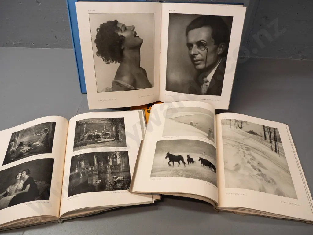 6 vintage issues of "Photograms of the Year" pub. Iliffe & Sons, London - years 1923 thru 1928 inclusive Image 1++