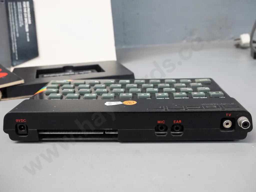 Sinclair ZX Spectrum compact home computer with data cassette and manual - no power supply or peripherals - untested Image 1++