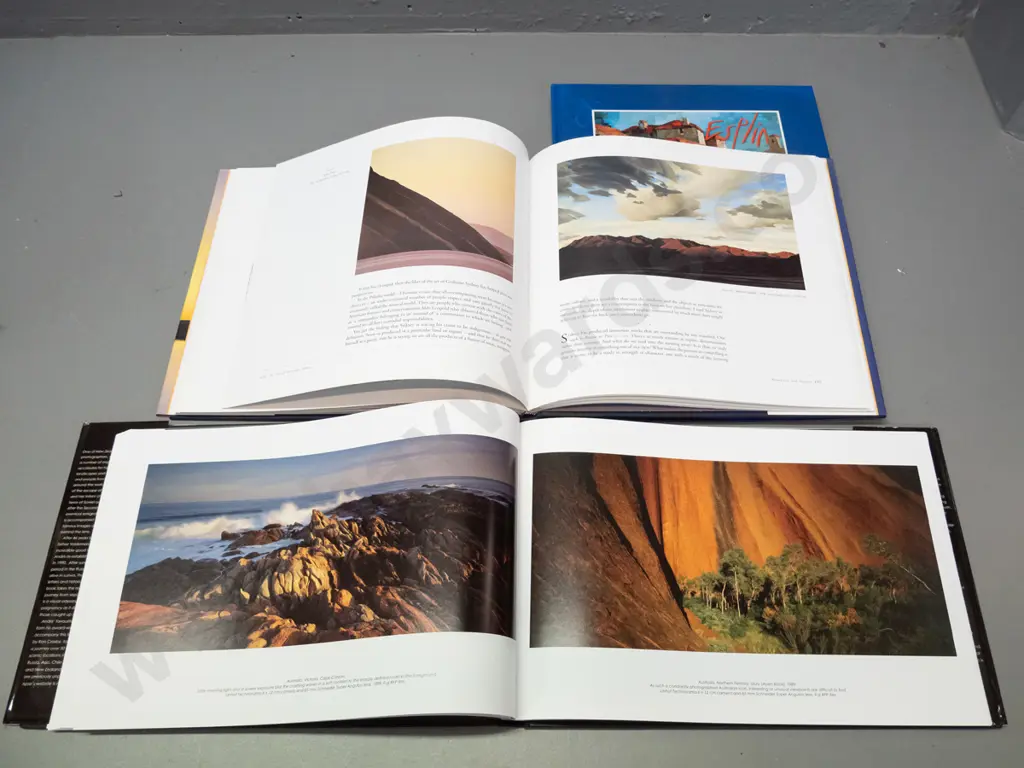 3 books - signed copy of Andris Apse Odyssey and Images 2006, The Art of Grahame Sydney 2001, Tom Esplin 2006. Fading to Image 1++