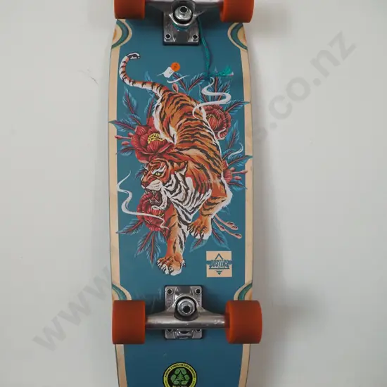 Penny board, skateboard,  with red wheels