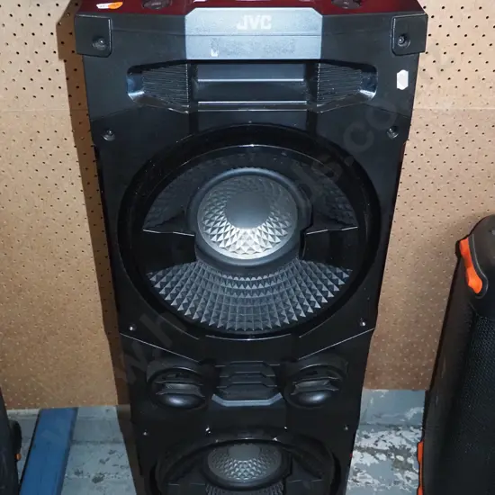 JVC portable stereo system, no power cord