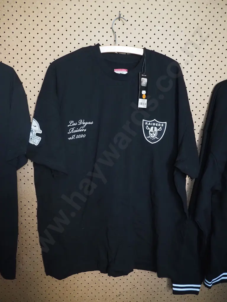 Raiders T shirt, black in colour Image 1++