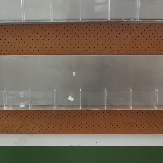 Perspex & metal wall pocket shelves