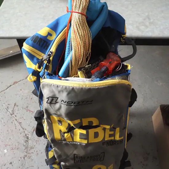 Kite in 'Rebel by North bag'